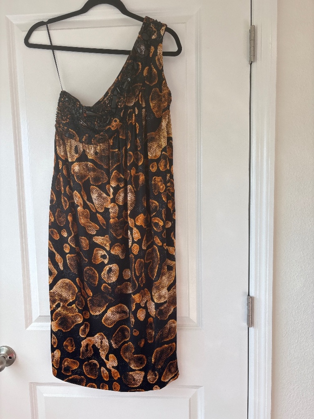 Escada Evening One Shoulder Dress